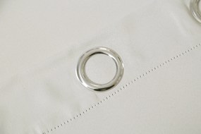 Draperie alb-crem OXFORD 140x250 cm Agatat: Inele metalice