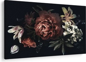 Tablou - Flori întunecate (90x60 cm)