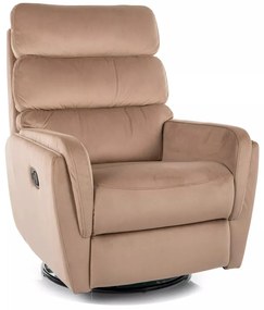 Fotoliu recliner Argos velvet bej Blu28