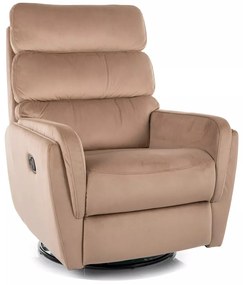 Fotoliu recliner Argos velvet bej Blu28