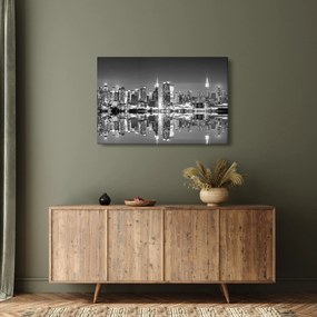 Tablou - New York, alb-negru (90x60 cm)