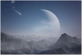 Tablou - Cer deasupra stâncilor (90x60 cm)