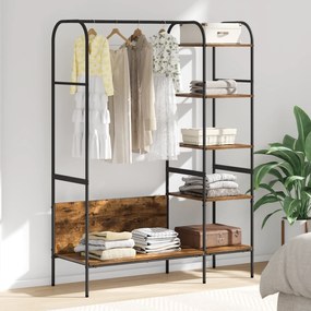 vidaXL Suport pentru Hârtie Maro 120 x 44 x 160 cm Lemn compozit