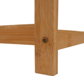 Raft cu 5 poliţe, bambus natural, FIORE TIP 3