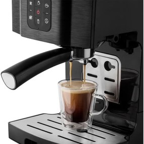Sencor - Espressor manual cu portafiltru 1450W/230V negru/crom mat