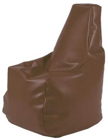 Fotoliu tip Scaun Sunlounger Junior, Material Piele ecologica - Chocolate