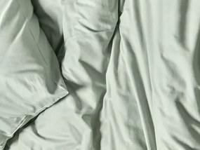 Lenjerie de pat din bumbac CALMORA mentolová Dimensiune lenjerie de pat: 2 buc 70 x 90 cm | 200 x 220 cm