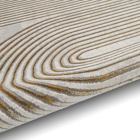 Covor gri/auriu 170x120 cm Apollo - Think Rugs