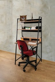 Masă PC Rondona (Pin Negru). 1127703