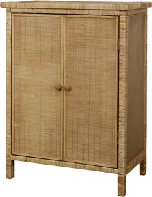 Cabinet braided w. 2 doors & 1 shelf
