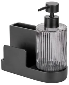 WENKO 54654100 - Organizator PINA, 16 x 17 cm, negru