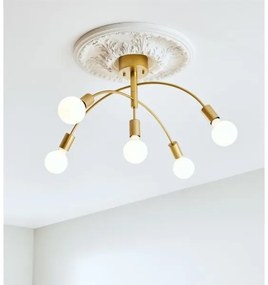 Lustră aplicată CYGNUS 5xE27/40W/230V aurie Markslöjd 108285