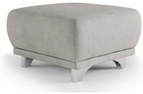 Taburet RIMINI 66x66 cm gri deschis