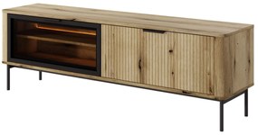 Masă TV Wilsire 160 (stejar coast evoke + negru. 1097502