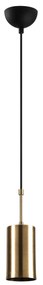 Candelabru haaus Kem, 40 W, Auriu/Negru, D 9 x H 124 cm