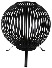 Esschert Design Esschert design bol pentru foc, negru, benzi oțel carbon ff400