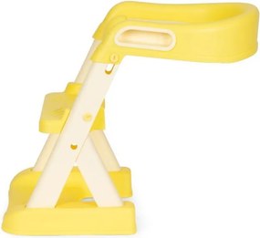 Toaletă cu reductor de scări galben