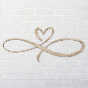 DUBLEZ | Decorațiune din lemn pentru dormitor - Iubire infinită