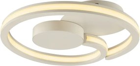 Brilliant - Plafonieră LED REVOLA LED/33W/230V, diametru 40 cm, bej