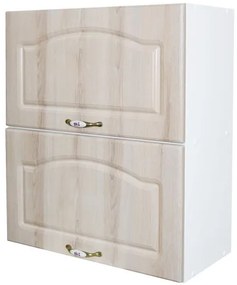 Corp superior 60 cu 2 usi orizontale Zebra MDF sonoma mustata