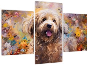 Tablou - Happy Dog II. (90x60 cm)