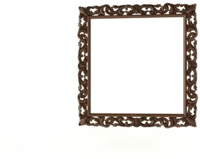Oglindă de Perete Celisea, Lemn Masiv, 90 x 90 cm
