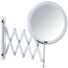 Oglindă cosmetică telescopică BARONA cu iluminare, WENKO