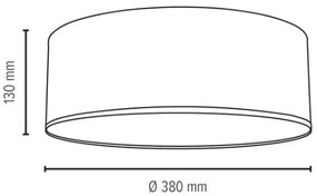 Spot-Light 4793812 - Plafonieră JOSEFINA 3xE27/25W/230V