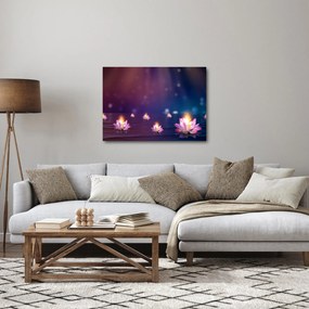 Tablou - Nuferi magici (70x50 cm)
