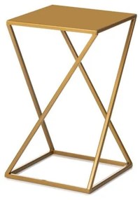 Suport pentru flori 40x24 cm, culoare aurie