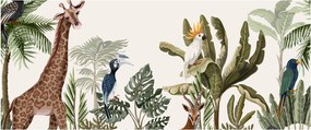 Tablou - Locuitorii africii (120x50 cm)