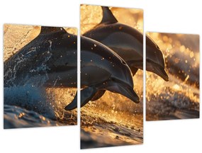 Tablou - Delfinii (90x60 cm)