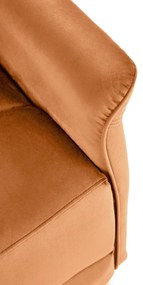 Fotoliu recliner Semir velvet cinnamon H108 cm