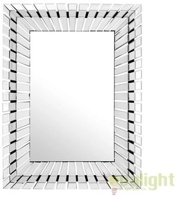 Oglinda decorativa moderna Granduca argintie 110016 HZ
