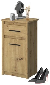 Comodă Andra 1D1S (Stejar artisan). 1052744