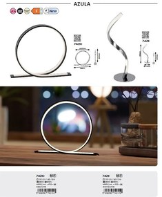 Veioza LED / Lampa de masa decorativa, Azula