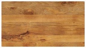 vidaXL Blat masă, 120x70x3,8 cm, dreptunghiular, lemn masiv de mango