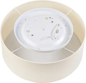 Plafonieră SIRJA PLISADO 2xE27/15W/230V, diametru 35 cm, crem