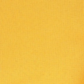 Scaun de birou pivotant, galben mustar, material textil 1, galben mustar