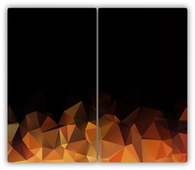 Tocator din sticla abstracțiune