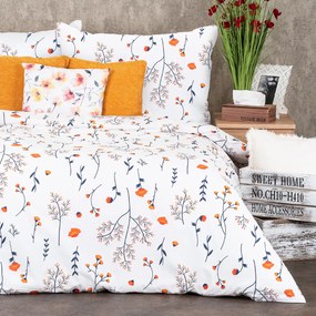 Lenjerie de pat 4Home Floret, din bumbac , 140 x 220 cm, 70 x 90 cm