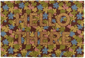 Covoraș de intrare din fibre de nucă de cocos 40x60 cm Hello There – Artsy Doormats