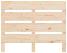 Cadru de pat Single Small 2FT6, 75x190 cm, lemn masiv de pin Maro, 75 x 190 cm