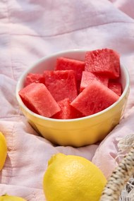 IB Laursen Bol galben de ceramica pentru musli MYNTE LEMONADE