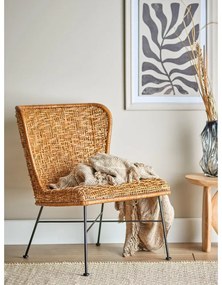 Fotoliu în culoare naturală țesut Somme – Bloomingville