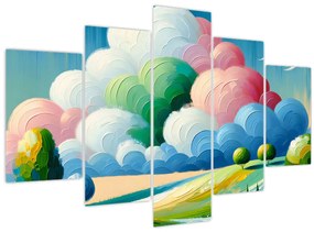 Tablou - Peisaj cu nor (150x105 cm)