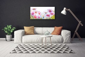 Tablou pe panza canvas Flori roz Floral