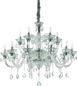 Candelabru 15 brate, diametru 95cm COLOSSAL SP15 TRASPARENTE 114170