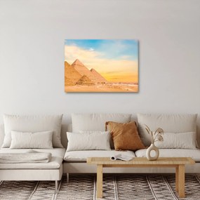 Tablou cu piramidele din Egipt (70x50 cm)