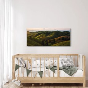 Tablou - Priveliște spre dealurile din Thailanda (120x50 cm)